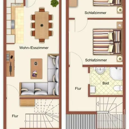 公寓 Haus Dortmund - Ferienwohnung Nr.2